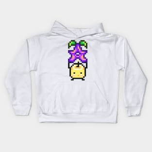 Yellow Junimo with Stardrop Kids Hoodie